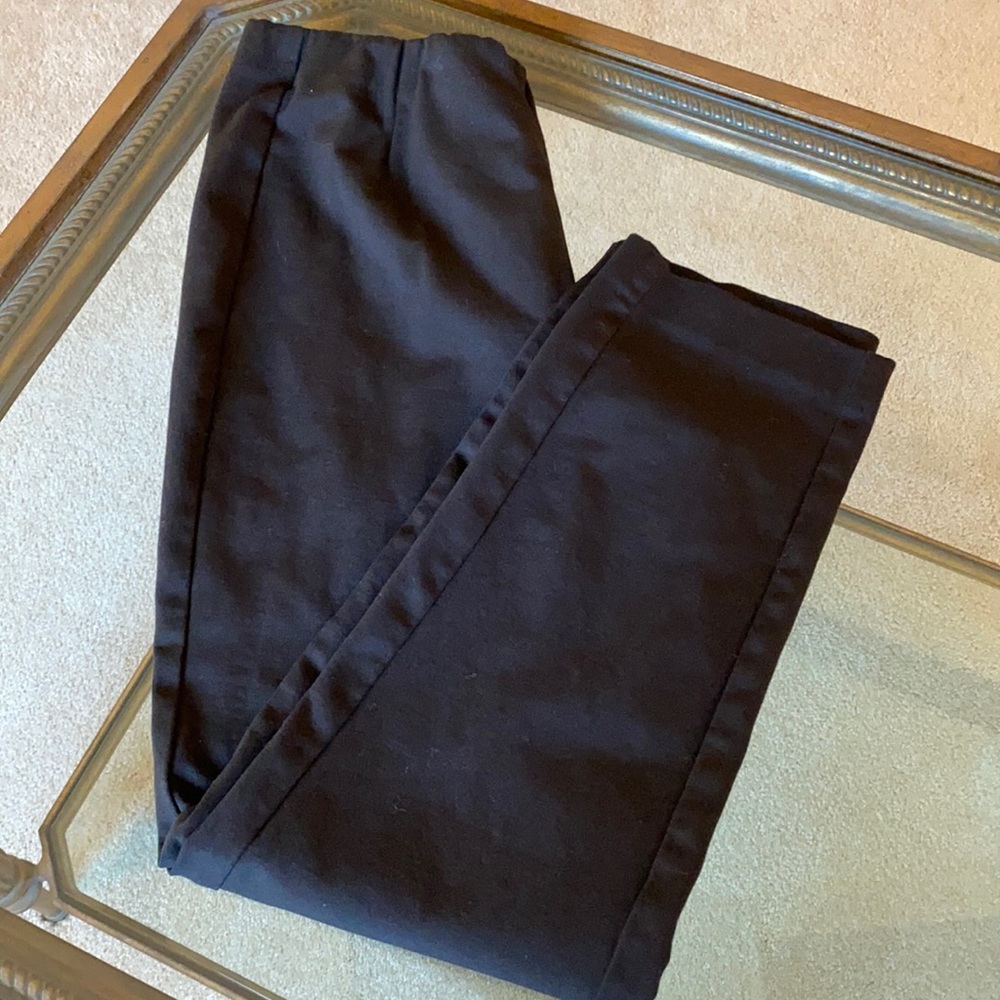 J.Jill dark brown pull on pants size medium